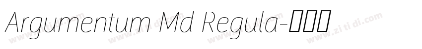 Argumentum Md Regula字体转换